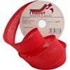 I nastrin sbieco Cotone Superiore mm 25/5/5 10 mt (Rosso)