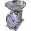 Euronovità Bilancia Meccanica Analogica, Acciaio, Inox, 21x15x24 cm