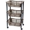 EDM CARRELLO PLASTICA 3 PIANI