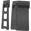 Operitacx Supporti per Cornici Foto in Plastica Nero 10 Pezzi Schienale Portafoto Stabile per Tavolo Casa Ufficio Organizzatore Desktop