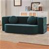 Moubhjd Comodi divani imbottiti, Divano da pavimento senza ossa, senza montaggio, Tampone in spugna ad alta resilienza, per Camera da Letto/Soggiorno/Caffè(Sofa size : 200x90x60cm)