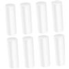 Angoily 8 Pezzi Cilindri in Polistirolo Bianco per Decorazioni Natalizie e Progetti DIY Artigianali Leggeri e Facili da Modellare per Feste e Allestimenti Creativi