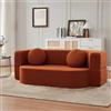 Moubhjd Divano a Compressione, Divano 2 Posti Sottovuoto Componibile, senza montaggio, Tampone in spugna ad alta resilienza, per Camera da Letto/Soggiorno/Caffè(Sofa size : 180x90x60cm)