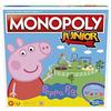 Monopoly Junior: Peppa Pig, gioco da tavolo per 2-4 giocatori, per bambini dai 5 anni in su