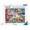Ravensburger - Puzzle 500 Pezzi Wj Travel Pinboard | Puzzle Per Adulti E Tutta La Famiglie | Dimensione Di 49x36 Cm | Regalo Adulti