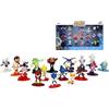 Jada Sonic The Hedgehog Nano 4,2 cm MetalFigs 18-Pack, Serie 1 - Personaggi da collezione pressofusi - Età 8+