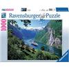 Ravensburger Puzzle, Puzzle 1000 Pezzi, Fiordo Norvegese, Puzzle per Adulti, Puzzle Paesaggi, Puzzle Stampa di Alta qualità