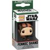 Funko POP! Keychain: Star Wars - Book Of Boba Fett - Fennec Shand - Star Wars: The Book Of Boba Fett - Mini Figura in Vinile da Collezione Novità Portachiavi - Riempitivi per Calze - Idea Regalo