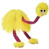 Generic Burattino Di Peluche Di Struzzo - Marionette Di Struzzo Con Corde, Genitore Di Peluche Ripieni, Divertenti E Adorabili In Filato