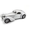 Burago Bburago 18-22092 - Bijoux Collezione Bugatti Atlantic (1936), scala 1:24,colore: Argento