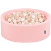 KiddyMoon 90 X 30 Cm / 200 Palline ∅ 7CM Piscina di Palline Colorate per Bambini Tondo