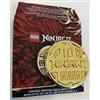 LEGO Ninjago 10° anniversario LEGOLand moneta da collezione in metallo, set promozionale (confezionato)