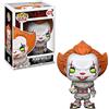 Funko Pop! Movies: IT - Pennywise With Boat - Figura in Vinile da Collezione - Idea Regalo - Merchandising Ufficiale - Giocattoli per Bambini e Adulti - Movies Fans - Figura per i Collezionisti