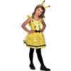 Amscan Costume ufficiale Pokémon Pikachu con fascia per capelli, per bambine, età: 10-12 anni, 9911602