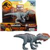 Mattel, Jurassic World Monolophosaurus Attack Bite - Dinosauro giocattolo per bambini dai 4 anni in su