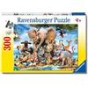 Ravensburger - Puzzle Cuccioli d'Africa, 300 Pezzi XXL - Puzzle Bambini 9 Anni, Giochi Educativi e Divertenti, Idee Regalo