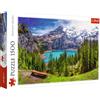 Trefl, Puzzle, Lago di Oeschinen, Alpi, Svizzera, 1500 Elementi, qualità premium, per adulti e Bambini dai 12 anni