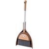JWQFBC Set di Scopa E Paletta per Bambini Giocattoli Educativi per Pulizie Domestiche Materiale Resistente Adatto per Giochi di Ruolo E Regali, Cartone Animato Big Mouth