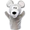 Asudaro - Burattino a mano in peluche animato che può aprire bocca, per raccontare storie, insegnare, prescolare, regali - topo