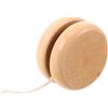 Garneck Yo-yo in Legno Solido Artigianale per Bambini, Giocattolo Tondo Colorato per Feste e Riunioni, Migliora Coordinazione Mano-occhio e Riflessi