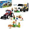 LEGO City Big Wheel, set regalo 66772, trattore 2 in 1 e scavatrice da costruzione, set di giocattoli da costruzione, giardino agricolo e spaventapasseri, ottimo regalo per ragazzi e ragazze dai 5