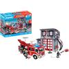 PLAYMOBIL Action Heroes 71603 Mega Set dei Vigili del Fuoco, grande set di vigili del fuoco con squadra di intervento e numerosi accessori, giocattolo per bambini dai 4 anni in su