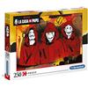 Clementoni - 29104 - La Casa Di Carta/Money Heist Puzzle - 250 pezzi - puzzle adulti - puzzle serie Netflix, Made in Italy