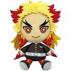 Bandai Demon Slayer Kimetsu no Yaiba Chibi Plush - Kyojuro Rengoku