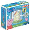 Geomag Magicube Peppa Pig Peppa's House & Garden - 4 cubi - Gioco di Costruzione con Cubetti Magnetici