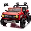 Mondial Toys Ford Bronco Raptor 24V Maxi Fuoristrada 2 Posti Auto Macchina Elettrica per Bambini Telecomando Luci a Led Bluetooth Ammortizzatori Carico Massimo 60 Kg (Rosso)