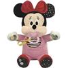 Clementoni Disney Baby - My First Minnie, la Mia Prima Bambola, Peluche Bambini 12+ Mesi, con Accessori, Effetti Sonori e Melodie, Lingua Italiana, 17970