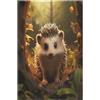 PAZZK 1000 Pezzi Di Puzzles in Legno Hedgehog, Puzzle Gioco Regali Di Compleanno Decorativo Per Adulti E Adolescenti 78×53cm
