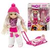 UNIQUE EYES, Bambola da 25 cm, con il loro sguardo che ti segue gli occhi, con abbigliamento invernale e accessori, giocattolo per bambini dai 3 anni, MYM17