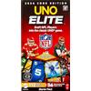 Mattel Games Gioco di carte UNO Elite NFL, edizione Core 2024 con licenza ufficiale con 4 carte foil da collezione con giocatori di squadra