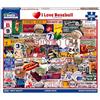 White Mountain Puzzle - i Love Baseball - 1000 Pezzi Puzzle
