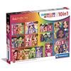 Clementoni - 20273 - Supercolor Puzzle Rainbow High - Puzzle 10 In 1, 10 Immagini Diverse (3 Puzzle Da 18, 4 Puzzle Da 30, 2 Puzzle Da 48 e 1 Puzzle Da 60 Pezzi), Puzzle Bambini 4 Anni, Made In Italy