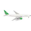 Herpa Modellino aereo Turkmenistan Airlines Boeing 777-200LR, miniatura in scala 1:500, pezzo da collezione, modello di aereo senza base, metallo
