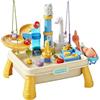 Generico Tavoli 'Acqua per Bambini per Esterno,Gioco Sensoriale da Esterno con Pompa Integrata - Gioco con Acqua - per Bambini e Bambine 4-8 Anni, per Scuola, Asilo, Cortile, Spiaggia, Giardino