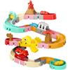 Generico Pista per palline da bagno, Gioco interattivo, 1 set, Giocattolo scivolo per bambini, Gioco d'acqua per vasca da bagno, Forte aspirazione, Per , Bambini, Bagno, Scivolo, Pista, Giocattoli, Acqu