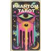 Fruusv Phantom Dark Tarocchi, Classico mazzo di tarocchi da 78 carte con significati, predizione della, set divinazione, carte mistiche oracolo per principianti, esperti, appassionati, 10,3 x 6 cm
