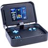 Fizz Creations Tetris Arcade in una latta. Classico gioco portatile a colori Tetris a 8 bit. Include 2 modalità di gioco, sprint e maratona, suoni originali e gameplay. Prodotto con licenza ufficiale Tetris.