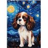 Generic Starry Night Cavalier King Charles Spaniel puzzle 300/500/1000 pezzi (1000 pezzi (50 × 75 cm)