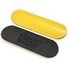 SPITBOARDS® Nastro antiscivolo per tastiera, 32 mm x 100 mm (1 mm di spessore), 3 pezzi, taglio rotondo con logo laser, 3 pezzi, per tastiera o fingerskate (32 mm x 100 mm)