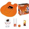 Generico Gioco di Basket per WC, Set da Bagno per Basket, Gioco del Cerchio sul Posto di Lavoro, Divertente canestro da Basket al Coperto, Gioco interattivo sul Posto di Lavoro per Gli Amanti del Basket