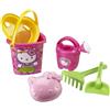 Simba 107113031 - Hello Kitty, Secchiello con accessori, 6 pezzi,