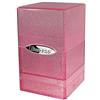 Ultra PRO - Satin Tower 100+ Deck Box (Glitter Pink) - Proteggi le tue carte da gioco, sport o collezionabili in Ultra Pro's Stylish Glitter Deck Box, perfetto per il viaggio sicuro