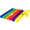 Oshhni Pipeline Pipe Challenge Gara di cooperativa Colorata attività di Team Building Giochi per Palestra Scuola di Sport giovanili all'aperto, 6 mezzi Tubi