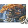 GPARSDDIO Mountain Cottage Puzzle Da 1000 Pezzi Adulti Puzzle Impossibile Gioco Di Abilità Per Tutta La Famiglia Giochi Di Puzzle Impegnativi Ottimo Regalo Per Adulti 1000pcs (75x50cm)