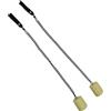 PEHHAH Fuoco Poi, Flow, Spinning, Kevlar Wick Head 50mm, Circo, Dance Prop - per Festival e spettacoli (Total Length 68cm)