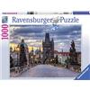 Ravensburger - Puzzle The walk across the Charles Bridge, 1000 Pezzi, Idea regalo, per Lei o Lui, Puzzle Adulti
